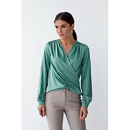 Блуза SL-FASHION 498.2 46 Фисташковый (SLF-498.2-3)