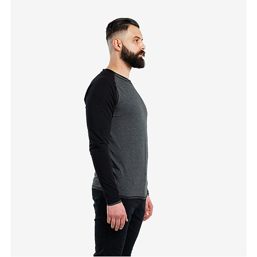 Реглан Longsleeve Berserk Sport Сірий/Чорний S