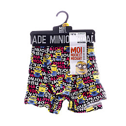 Труси-боксери Minions 1-pack 14-16 Чорний 30890634-2