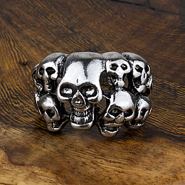 Кольцо Win Банда Десяти Регулируемый 19-22 Стальной (23683)