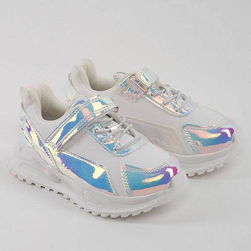Кроссовки детские 338452 р.28 (17,5) Fashion Белый