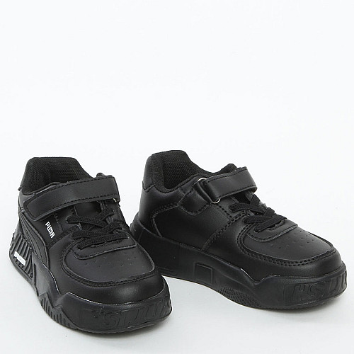 Кеды детские 337722 р.29 (17,5) Fashion Черный