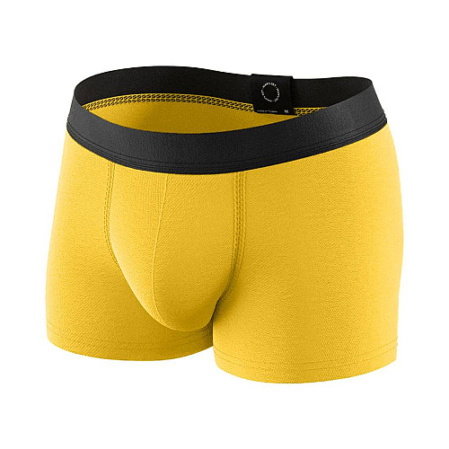 Детские анатомические боксеры Intimate 2.0 Black Series KIDS лимонный MAN's SET M