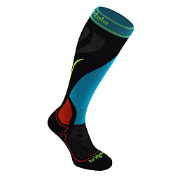 Носки Bridgedale Merinofusion Ski Vertige Racer Junior Black/Multi XL (1053-610558.006.XL)