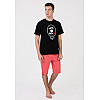 Пижама чоловіча Homewear MAD 19525 XXL Black/Coral (3700465520552)