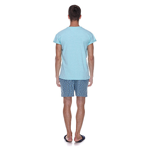 Пижама чоловіча Homewear MAD 19533 M Turquoise (3700465519363)