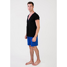 Піжама чоловіча Homewear MAD 19544 XXL Noir/marine (3700465519587)