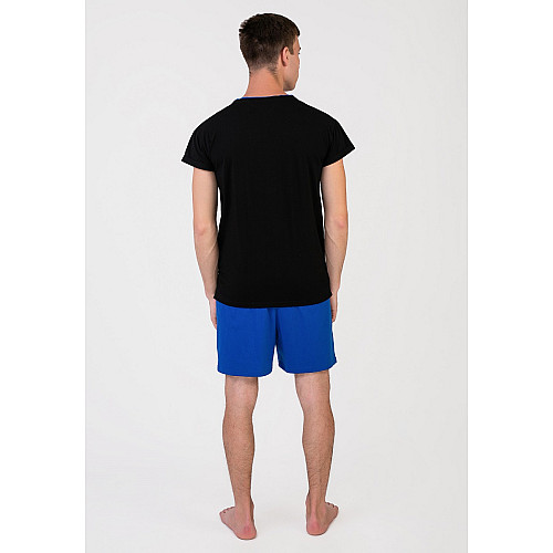 Піжама чоловіча Homewear MAD 19544 XXL Noir/marine (3700465519587)