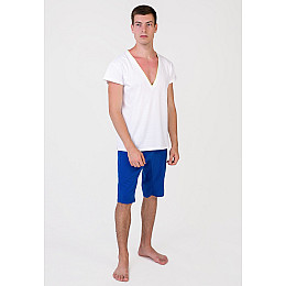 Піжама чоловіча Homewear MAD 19555 L Blanc/marine (3700465519241)