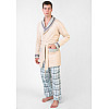 Жакет мужской Homewear Mad 45096G L Beige (3700467745096)