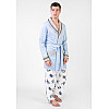 Жакет чоловічий Homewear Mad 45096G M Bleu (3700467745960)