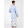 Жакет чоловічий Homewear Mad 45096G M Bleu (3700467745960)