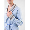 Жакет чоловічий Homewear Mad 45096G M Bleu (3700467745960)