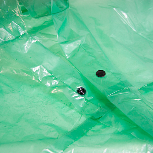Плащ дощовик чоловічий рибальський на кнопках Mine Raincoat 130х79 Зелений (hub_qg726t)