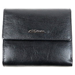Мужское кожаное портмоне со съемным картхолдером Giorgio Ferretti Черный (
GF0346)