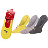 Сліди Puma Unisex Footie 3-pack yellow/gray — 171002001-003 39-42