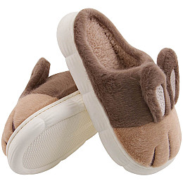 Кімнатні тапочки Sports коричневі р.26-27 (19 см)