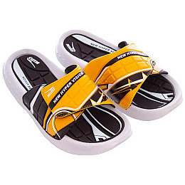Шлепанці сланці дитячі для хлопчиків Kito KCY673 FDSO 31 Чорно-жовтий (06508402)