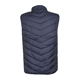 Жилетка с подогревом от повербанка для рыбалки активного отдыха Lesko M01-9 USB 9 зон подогрева S Blue (10452-53377)