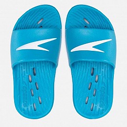 Шлепанці Speedo SLIDES ONE PIECE JU синій, білий Дит 28 8-12231D611 28