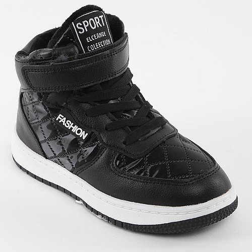Кеды детские 338759 р.33 (21) Fashion Черный