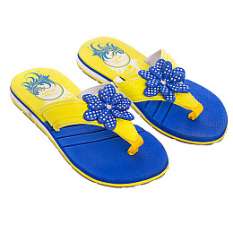 Вьетнамки для девочек Kito EC4003 FDSO 31 Сине-желтый (06508406)