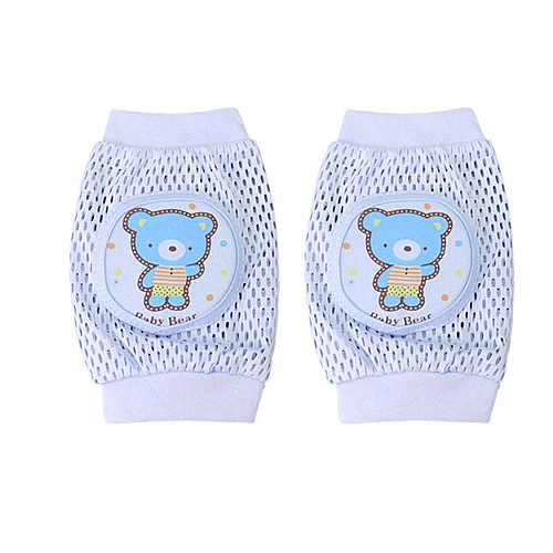 Наколінники дитячі для ползання Roxy Kids P25 Мишка Голубий