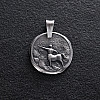 Серебряный кулон Знак зодиака Стрелец 133221стрілець Оникс