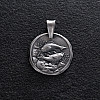 Серебряный кулон Знак зодиака Рыбы 133221риби Оникс