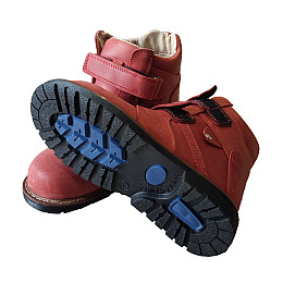 Детские ортопедические ботинки с супинатором Foot Care FC-115 размер 30 красные