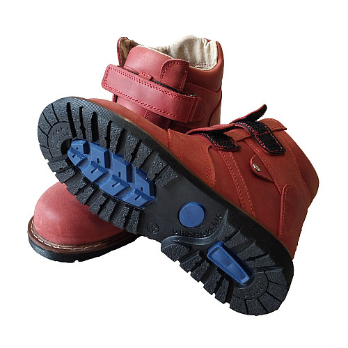 Детские ортопедические ботинки с супинатором Foot Care FC-115 размер 30 красные