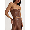 Корсет SL-FASHION 518.4 42 Карамельный