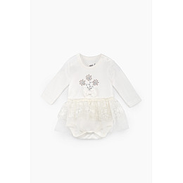 Платье-боди Mini born 2165 80 Молочный (2000904811755)