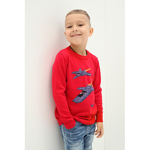Свитр Lizi Kids 3148 110 Красный (2000904843503)