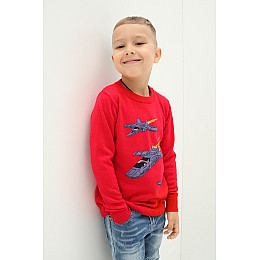 Светр Lizi Kids 3148 122 Червоний (2000904843527)