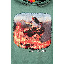 Реглан для девочки Hope HP607 146 см Мятный (2000989154679)