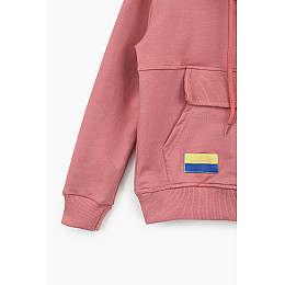 Реглан для девочки ADK 208 122 см Пудровый (2000989303695)