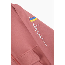 Реглан для девочки ADK 208 122 см Пудровый (2000989303695)