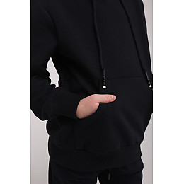 Худи детский однотонный Deniz 101 128 см Темно-синий (2000989444831)