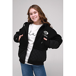 Куртка для дівчинки XZKAMI 2263 140 см Чорний (2000989456810)