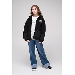 Куртка для дівчинки XZKAMI 2263 140 см Чорний (2000989456810)