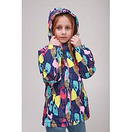 Куртка для дівчинки Snowgenius D442-020 116 см Темно-синій (2000989273820)