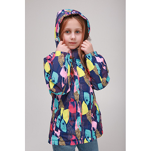 Куртка для девочки Snowgenius D442-020 116 см Темно-синий (2000989273820)
