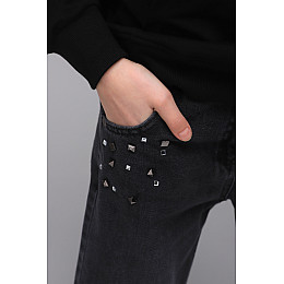 Джинси для дівчинки Cemix 2058-3 176 Чорний (2000989428930)