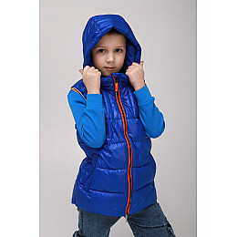 Жилет для мальчика утепленный XZKAMI 5576 122 см Синий (2000989388203)