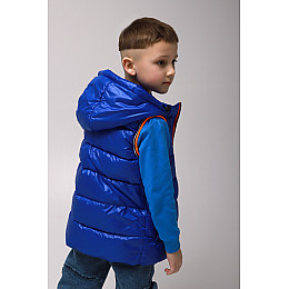 Жилет для мальчика утепленный XZKAMI 5576 122 см Синий (2000989388203)