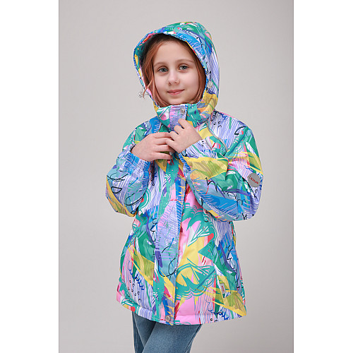 Куртка для девочки демисезонная Snowgenius D442-017 116 см Голубой (2000989274032)