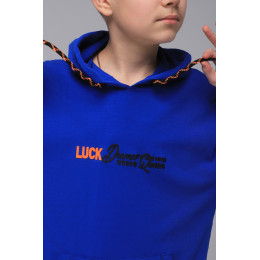 Футболка худи для мальчика с принтом X-SHOW 2294 176 см Синий (2000989447498)