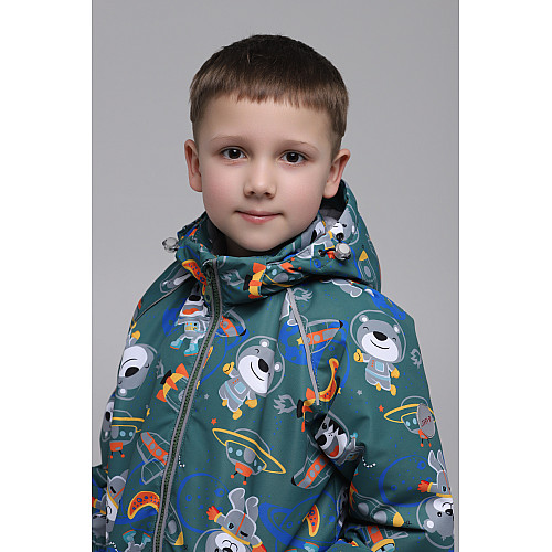 Куртка для мальчика Snowgenius D442-07 92 см Зеленый (2000989393351)