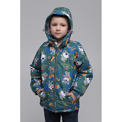 Куртка для мальчика Snowgenius D442-07 92 см Зеленый (2000989393351)